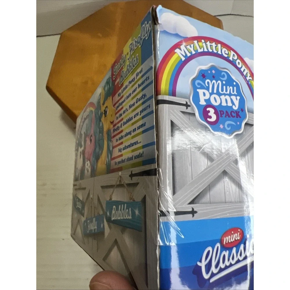 My Little Pony Mini Pony‎ Classics 3 Pack--Firefly, Gusty, Bubbles--New